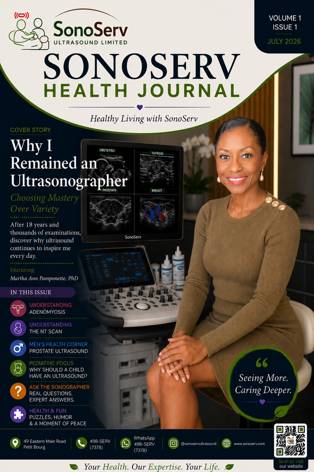 SonoServ Health Journal | Volume 1, Issue 1 — July 2026